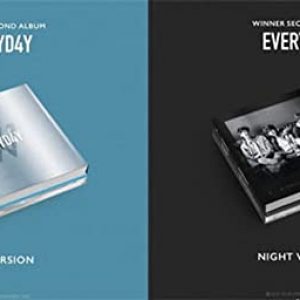 Winner – [Everyd4y] 2nd Album Random Ver CD+Sleeve+116p PhotoBook+28p LyricsBook+5p PostCard+1p PolaroidCard+2p PhotoCard+1p Selfie PhotoCard+1p Sticker K-POP Sealed