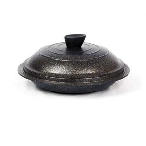 KITCHEN ART Traditional GAMA MAGIC FAN 28cm an iron pot GAMASOT cauldron Multi Cooker OVEN Fry Fan Non-stic Marble Coating Korea