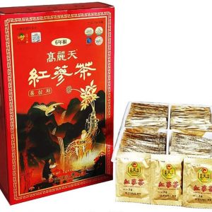 KOREACHUN 100 Pcs of 6 Years Korean Premium Goryeo Red Ginseng Tea Family Healthy Food