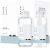 ROUND LAB 1025 Dokdo Cleansing Water 400ml 2-for-1 Set