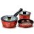 Hello Kitty Premium stainless steelcookware set 3 piece Pots and pan Pot with 2.6L and pot with 1.4L & Frying pan with 1.1L