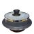 KITCHEN ART Non-stic Traditional Stone Rice Cooker Cauldron Multi Cooker 19cm Nurungji,Crust of Overcooked Scorched Rice Korea