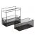 Nature Living multi-purpose kitchen rack, steel, black